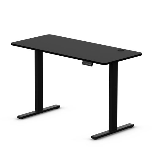 LVN System Control+ 120x60cm fekete elektromosan állítható magasságú íróasztal LVN0860