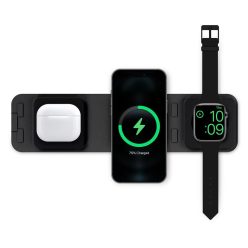 LVN System 3in1 induktív MagSafe összehajtható utazó töltő LV0880