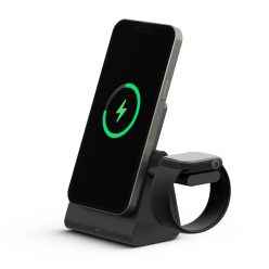 LVN System 3in1 induktív MagSafe töltőállvány és powerbank LV1192