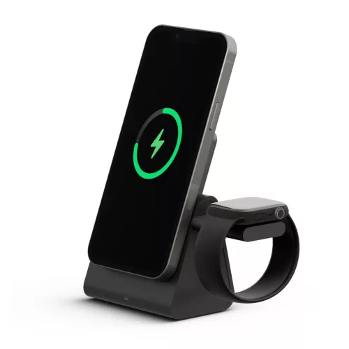 LVN System 3in1 induktív MagSafe töltőállvány és powerbank LV1192